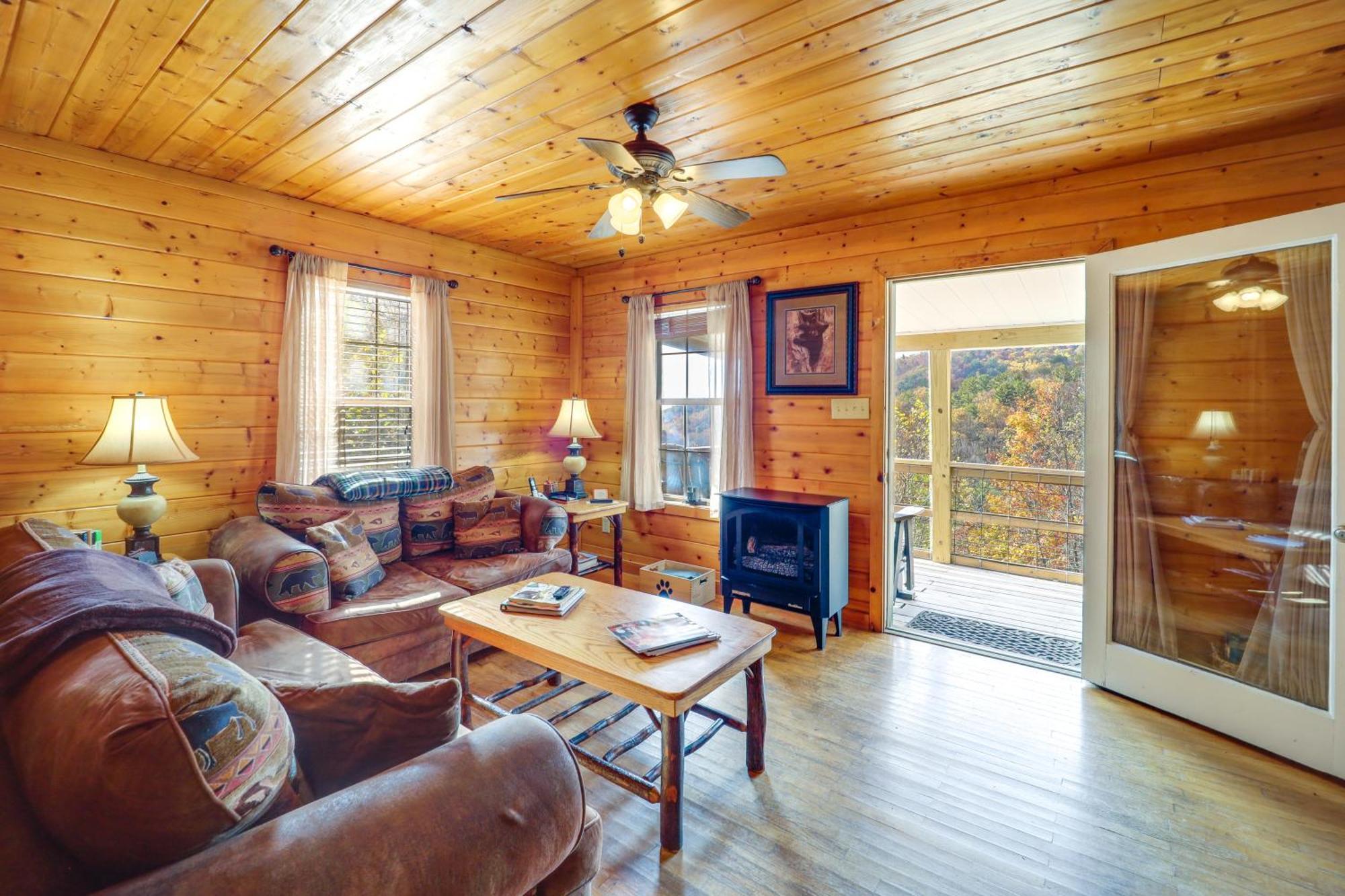 Secluded Lenoir Cabin 4 Mi To Dtwn Blowing Rock Exterior photo